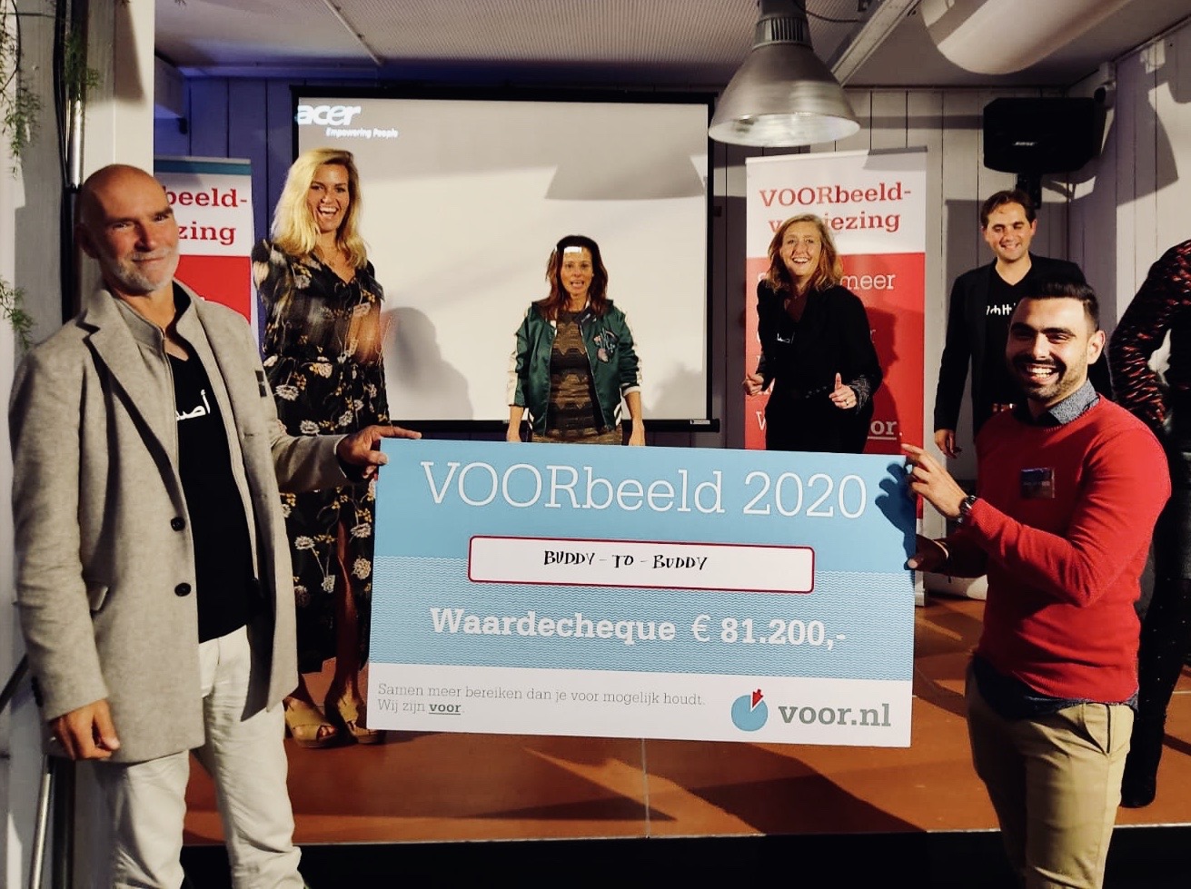 Buddy to Buddy wint VOORbeeld verkiezing!