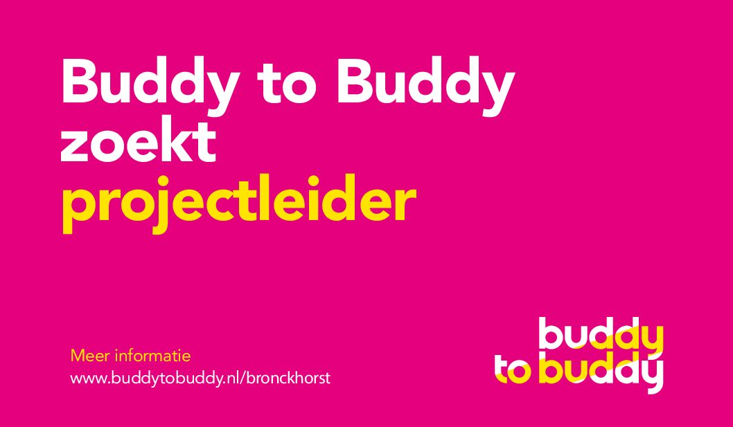 Buddy to Buddy Bronckhorst zoekt projectleider