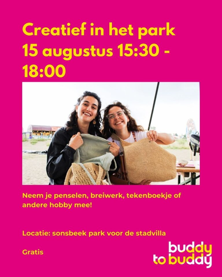 Creatief in het park