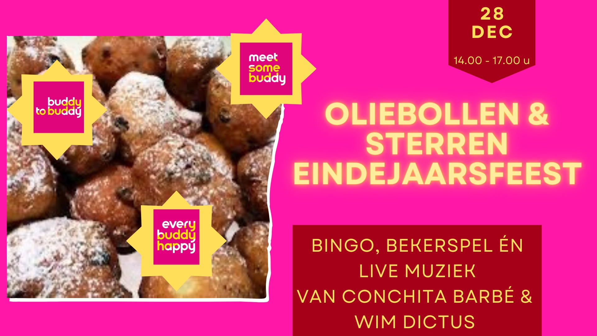 Oliebollen & Sterren Eindejaarsfeest 🌠