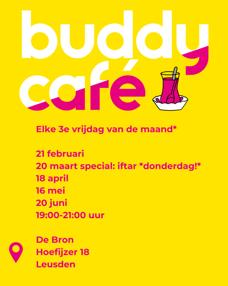 Welkom bij ons Buddy Café