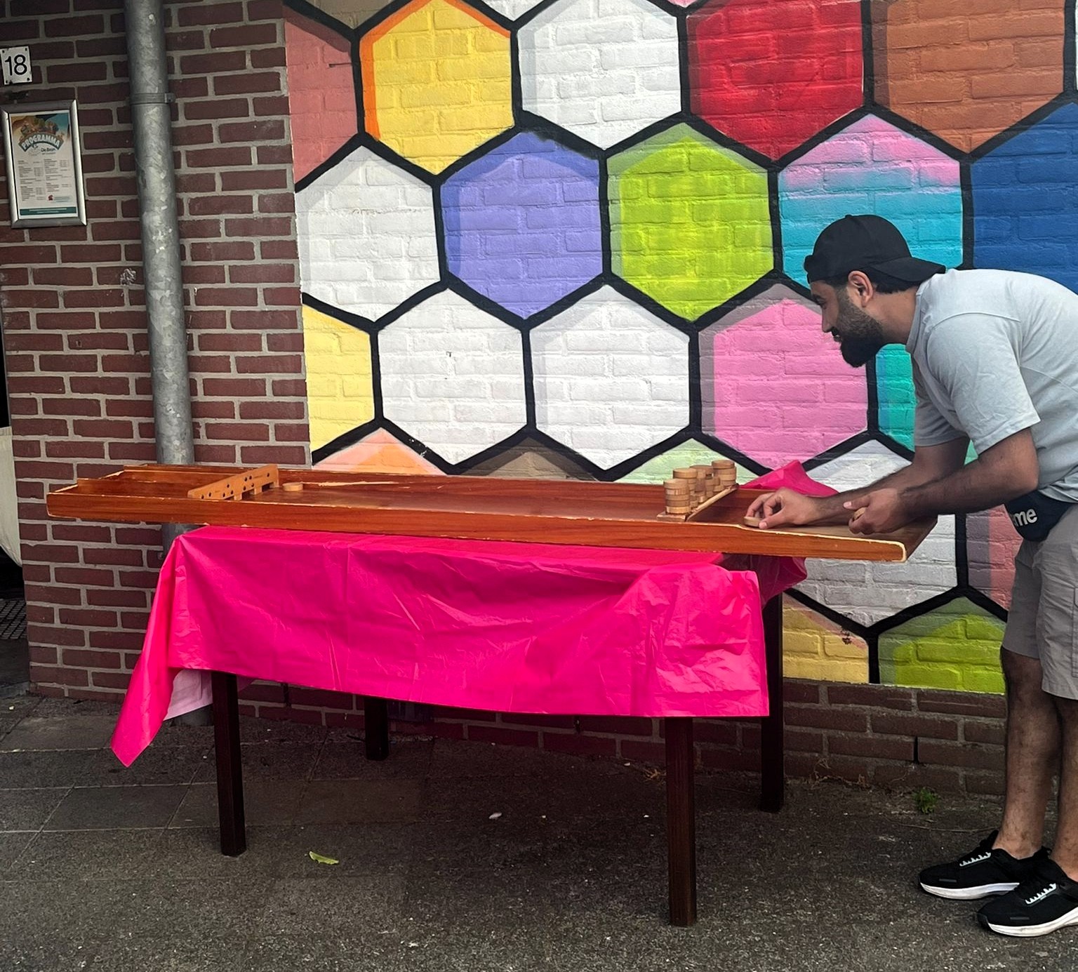 Buddycafé in de zomer!