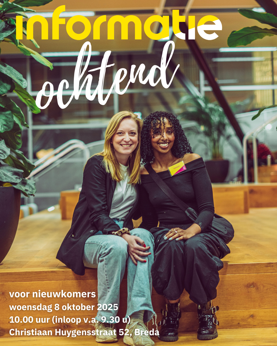 NIEUW 🤩 Informatieochtend voor nieuwkomers 🌻