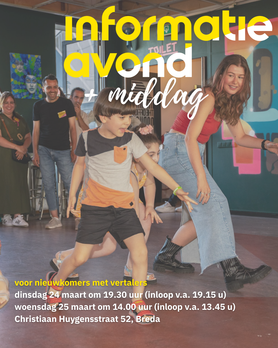 NIEUW 🤩 Informatiemiddag voor nieuwkomers 🌻