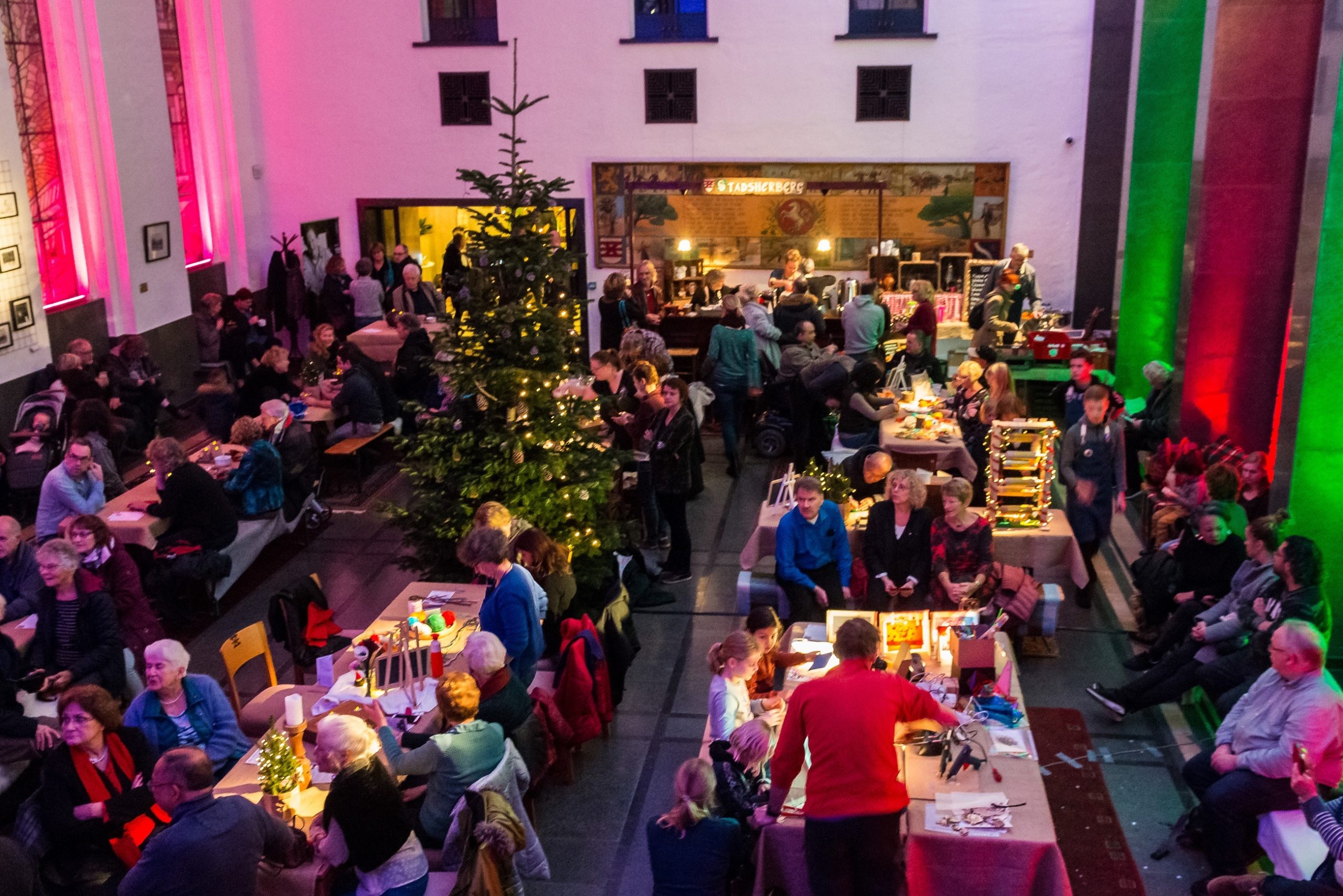 Stadsherberg kerstmarkt