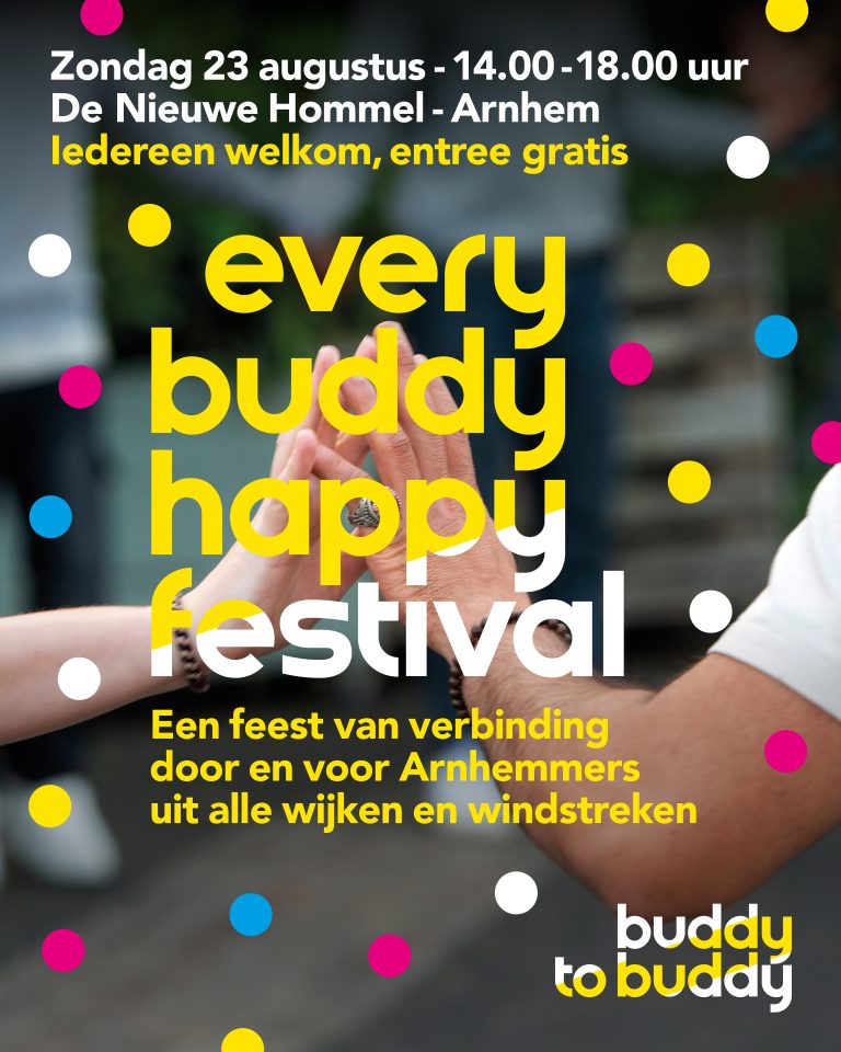 SAVE THE DATE: 23 AUGUSTUS EVERY BUDDY HAPPY FESTIVAL