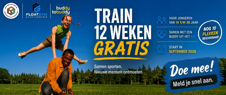 Samen in beweging: Buddy to Buddy x Float Gym