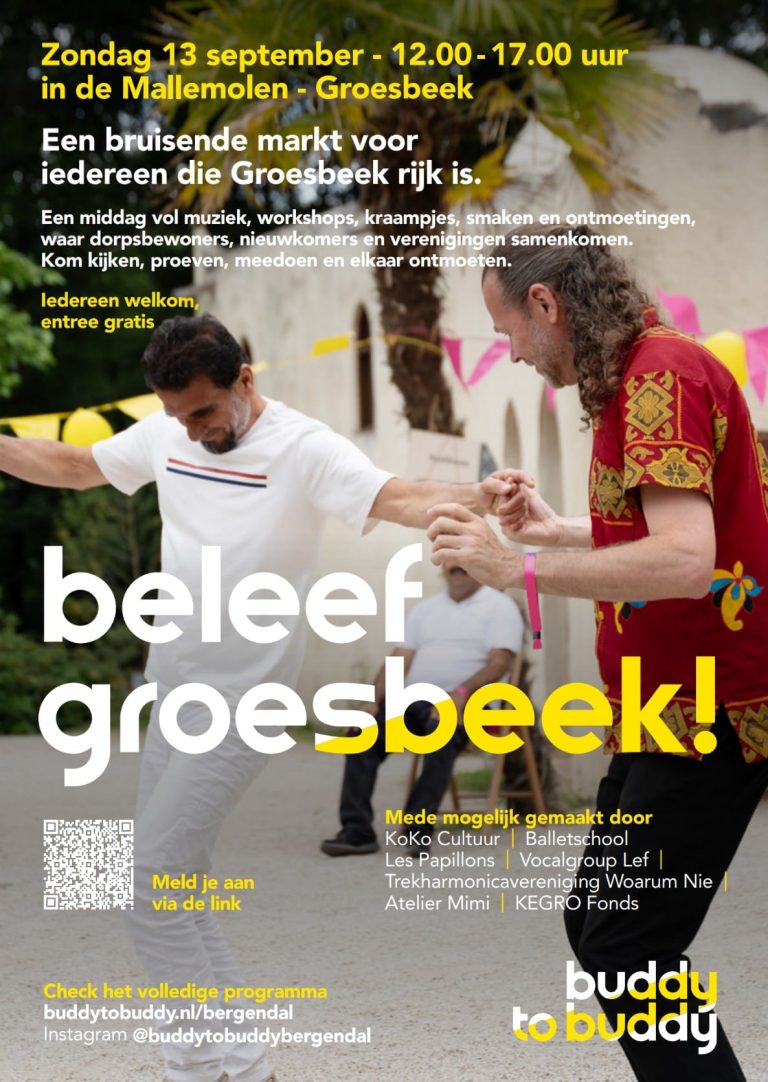 Beleef Groesbeek: kom langs op de diversiteitsmarkt